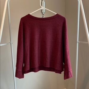 Maroon SOFT sweater, NWT size medium